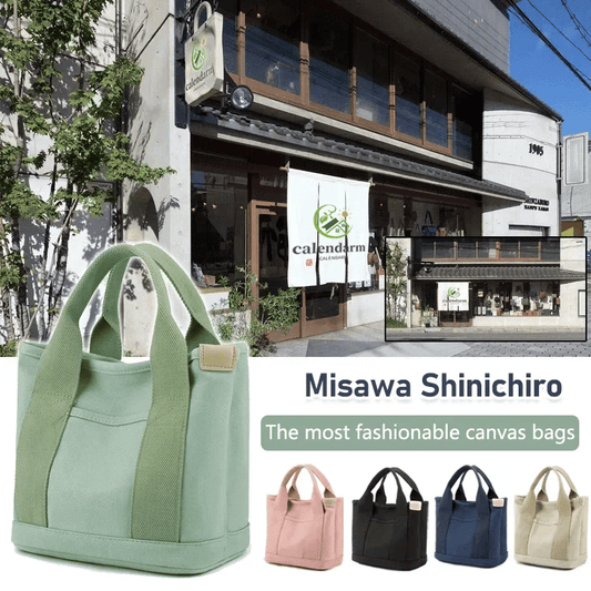 Large capacity multi-pocket handbag HANDMADE👜