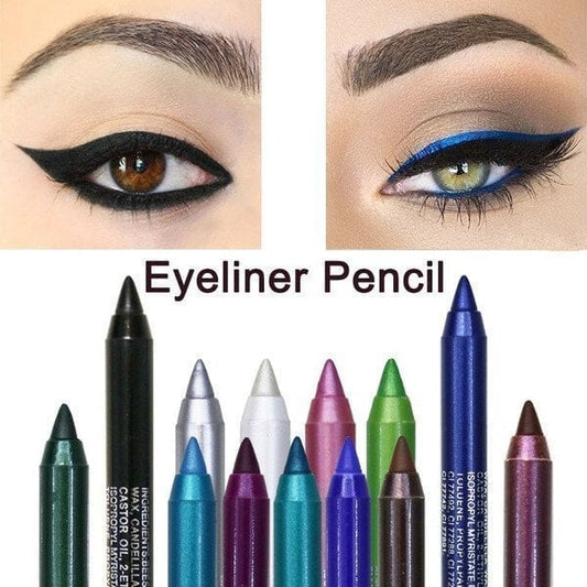 BUY 1 GET 1 FREE🔥Long Lasting Waterproof Eyeliner Pencil Fashion Eye Makeup Cosmetics