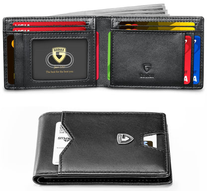 🔥Summer Hot Sale 49% OFF🔥GSOIAX Mens Slim Wallet Rfid Blocking