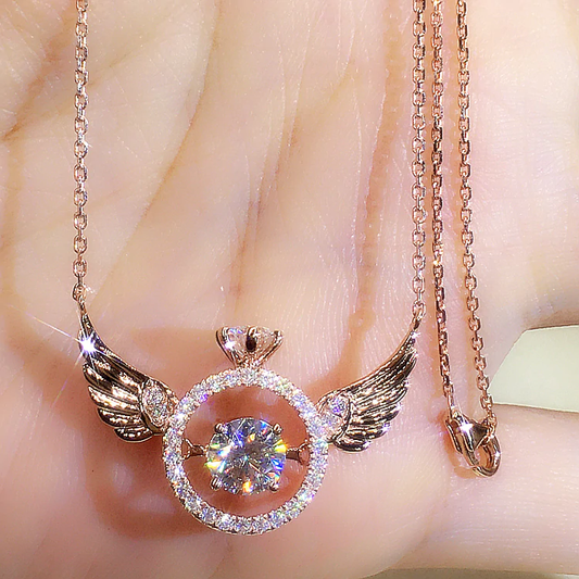 🎁Sales 💎£ 10.99🔥 Angel Wings Necklace