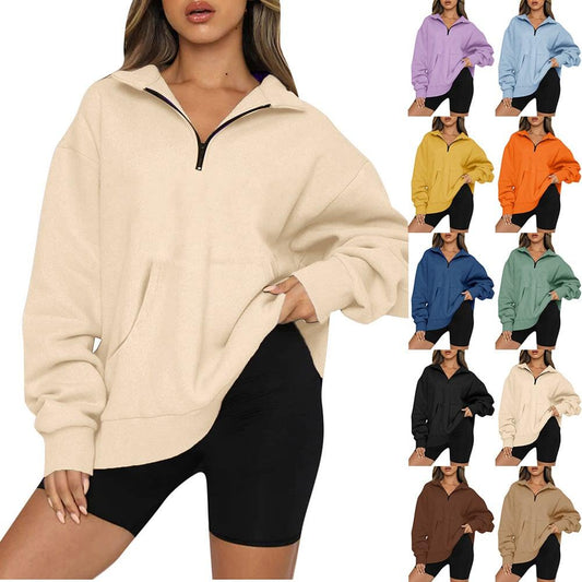 plus size baggy pocket hoodie