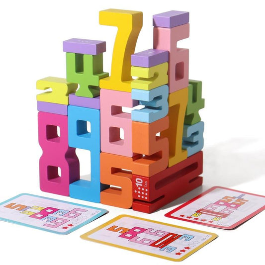 🔥2025 New Hot Products-49% OFF🔥Montessori-Inspired Wooden Number Blocks – Unlock Your Child’s Potential!